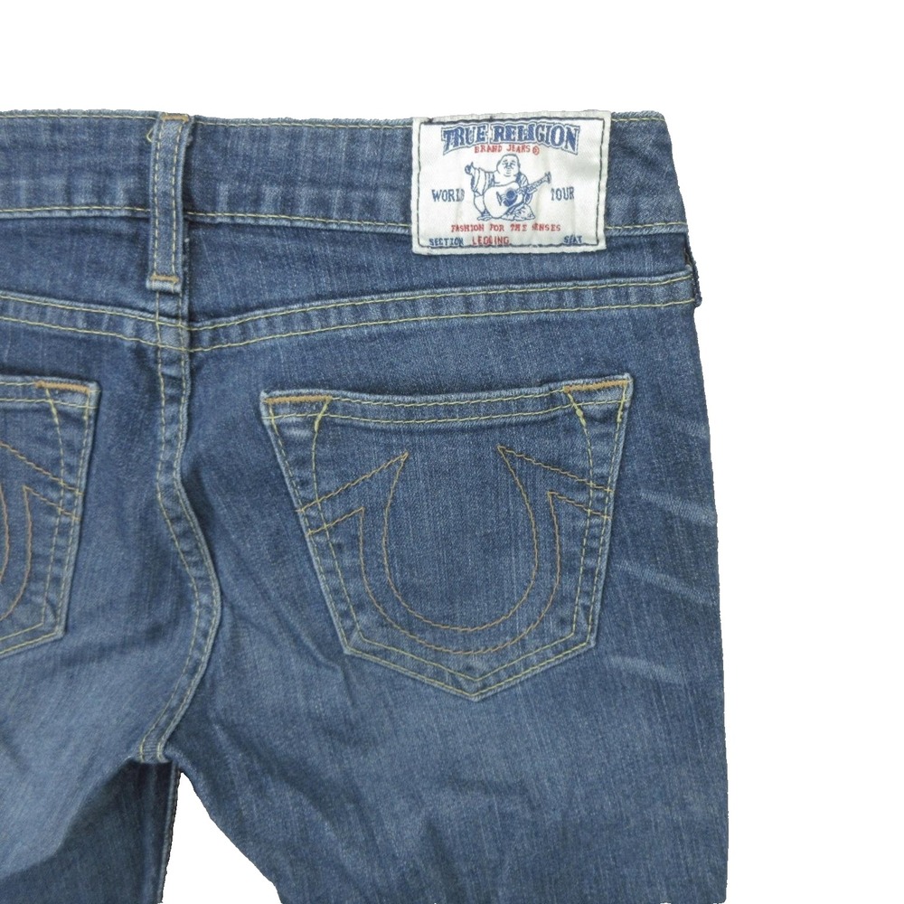 True Religion Jeans Womens 25 Skinny Made in USA WAKL59B09 Stretch Denim Classic